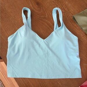 lululemon athletica Light Blue Tank Top